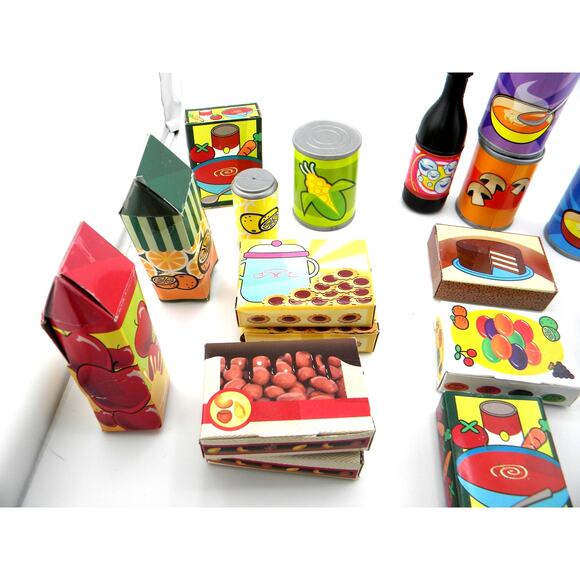 Large‎ Lot of Play Food Dessert Snacks Fruit Plastic Cardboard Grocery Store - Picture 4 of 8